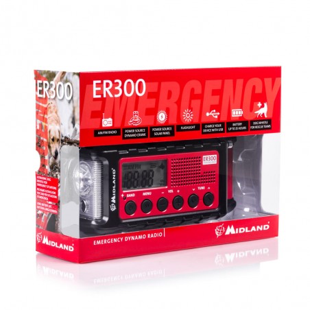 Midland ER300 hädaolukorra/ellujäämisraadio