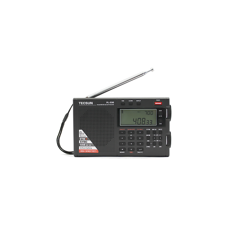 Tecsun PL-330 pienikokoinen lyhytaaltomatkaradio LW/MW/SW/FM