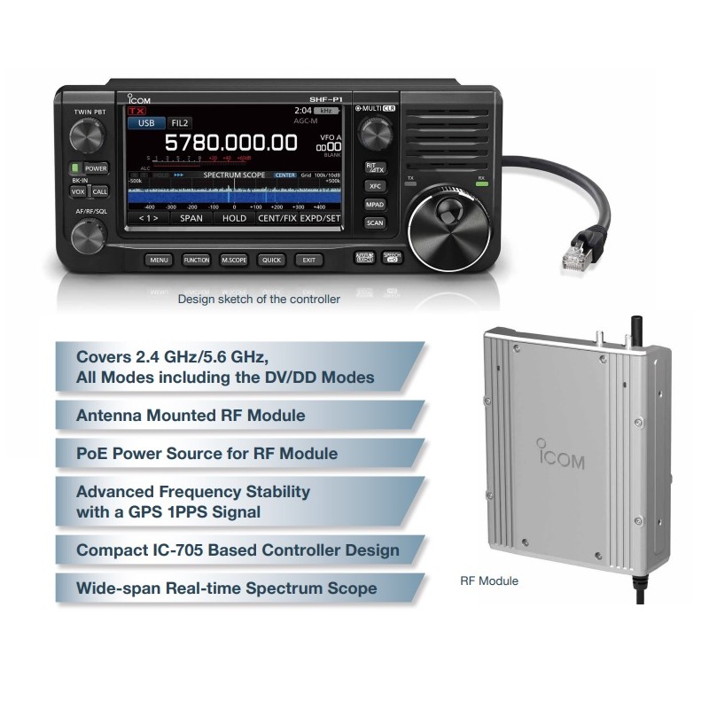 Icom IC-905 VHF/UHF/SHF transiiver