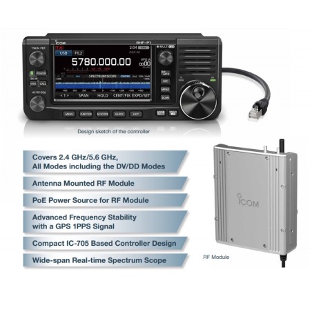 Icom IC-905 VHF/UHF/SHF transiiver