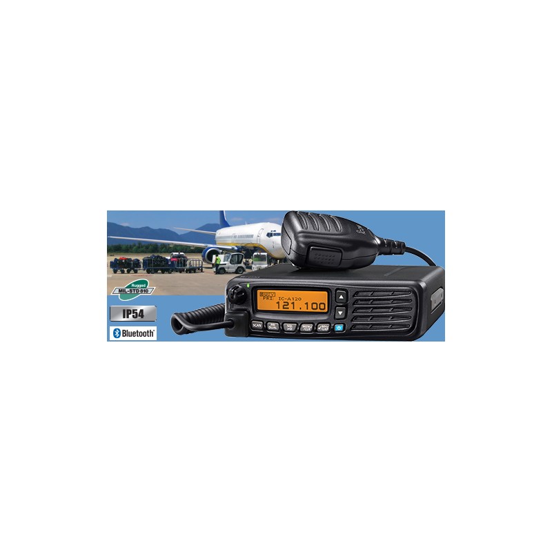 Icom IC-A120 EURO statsionaarne lennundusraadiojaam