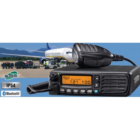 Icom IC-A120 EURO kiinteästi asennettava ilmailuradiopuhelin