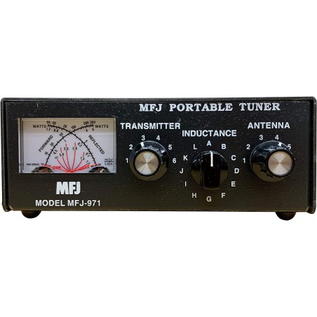 MFJ-971 antenninvirityslaite 200 W. Myös 6 W QRP-asetus