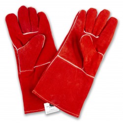 Welding gloves made by...