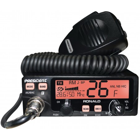 President Ronald 10/12 m AM/FM transceiver