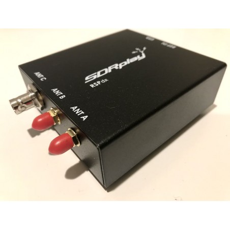 SDRPlay RSPDx-R2 14-bittinen SDR-vastaanotin + USB A/B liitäntäkaapeli