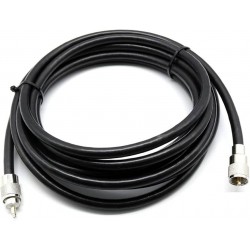 RG-213/U coaxial cable 25 m with PL-259 connectors