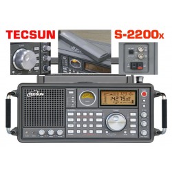 Tecsun S-2200x maailmanradio paristokäyttömahdollisuudella