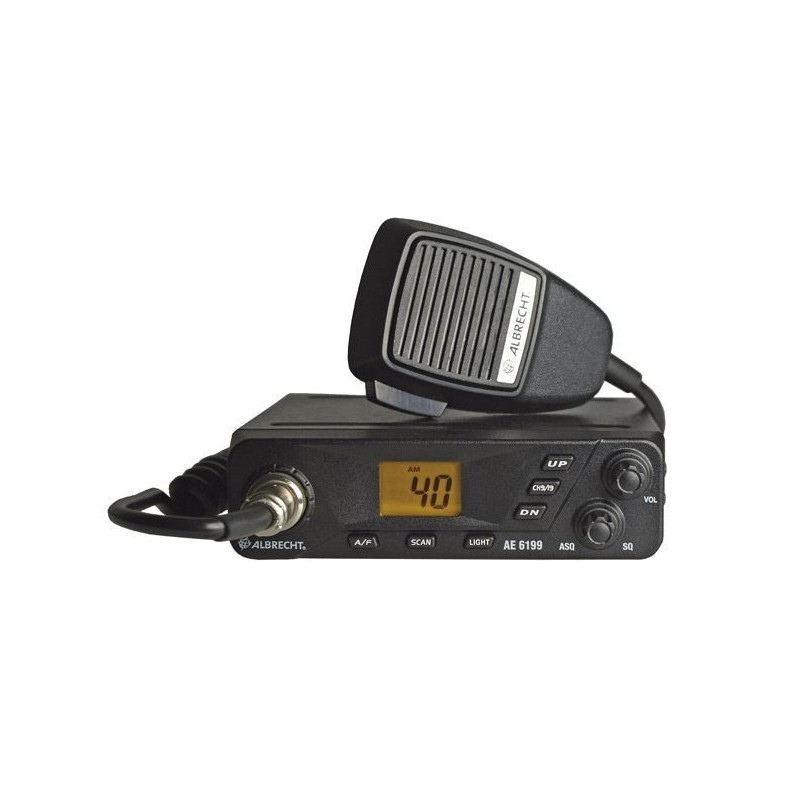 Albrecht AE-6199 H DX heavy duty LA-radiopuhelin 4 W  AM/FM 40 kanavaa