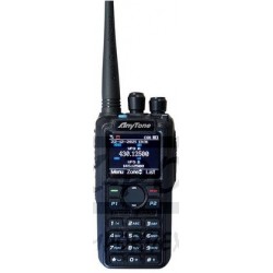 Anytone AT-D878UV II PLUS analog/DMR-handradio med APRS och GPS
