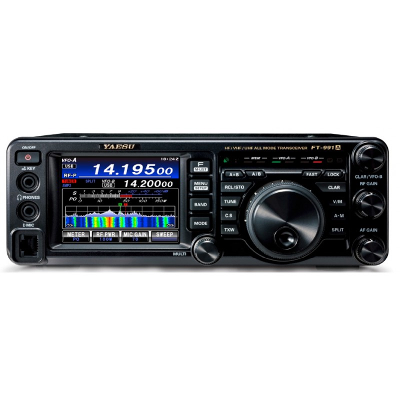 Yaesu FT-991A transceiver HF/VHF/UHF, ATU + 5 MHz