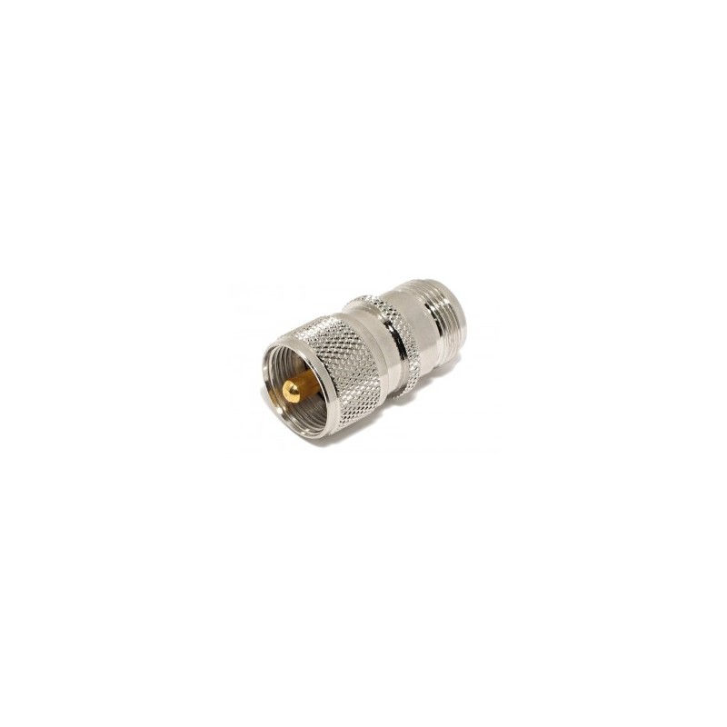 N-female - UHF-male adapter