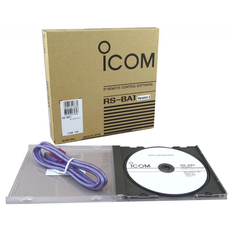 Icom RS-BA1 V2 USB IP-kaugjuhtimistarkvara