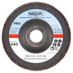 NOVA Pro universalus lamelinis diskas 125X22,2 (5 X 7/8)