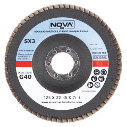 NOVA Pro SX3 agresyvus lamelinis diskas AZ 125X22,2 (5 X 7/8)